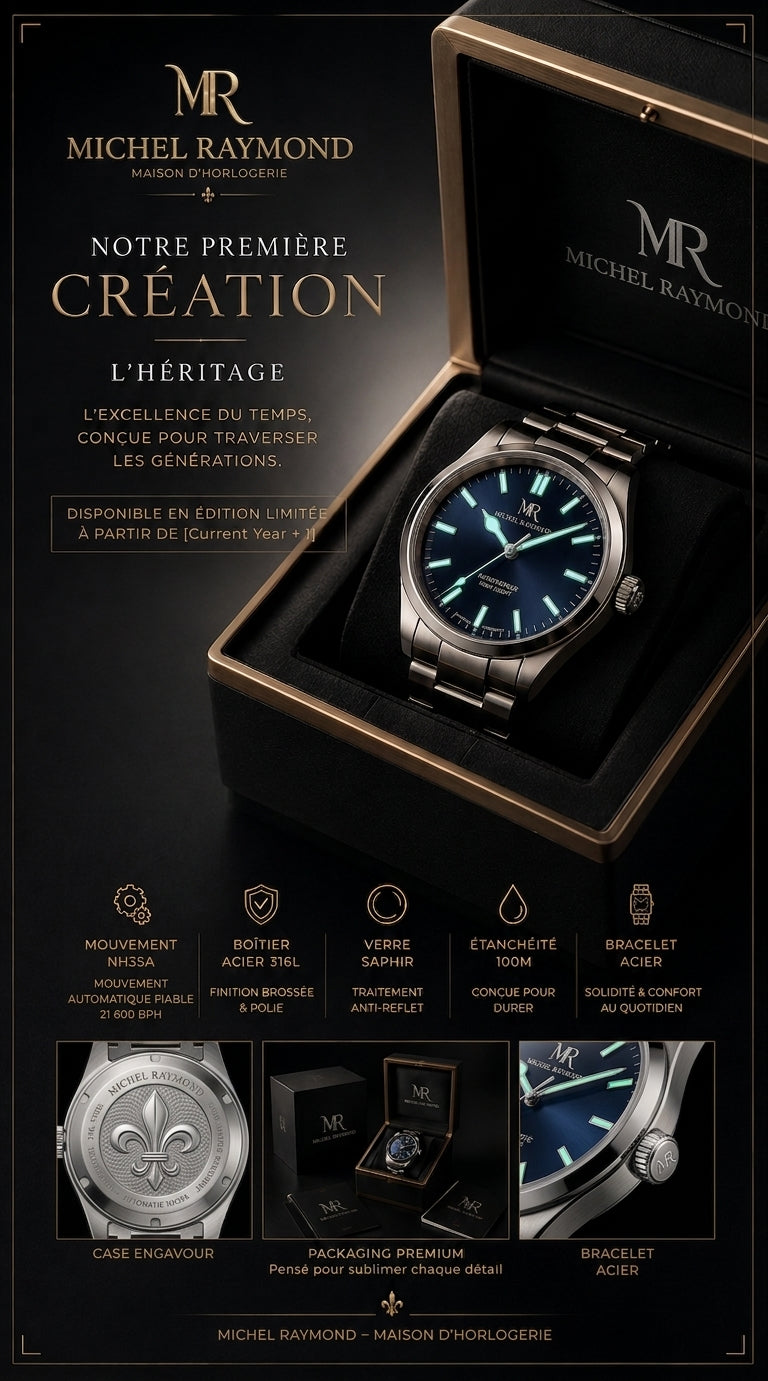 Founders Edition Automatic – Heritage 10ATM, 316L Stainless Steel Case & SEIKO NH35A Movement