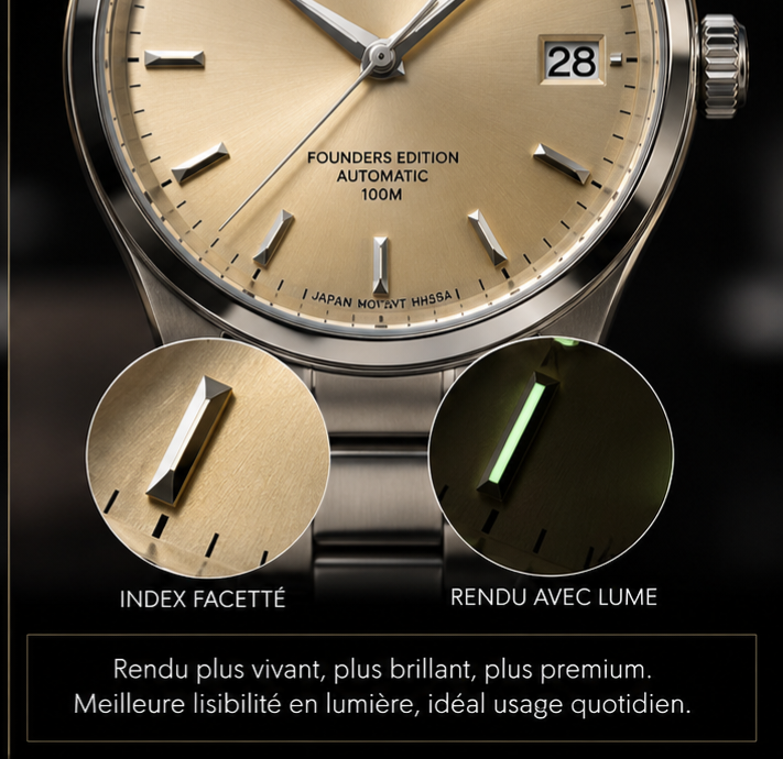 Founders Edition Automatic – Heritage 10ATM, 316L Stainless Steel Case & SEIKO NH35A Movement