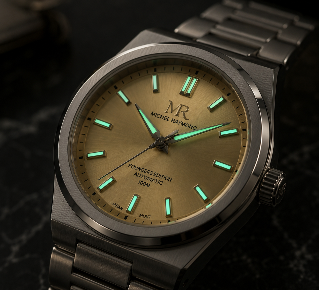 Founders Edition Automatic – Heritage 10ATM, 316L Stainless Steel Case & SEIKO NH35A Movement